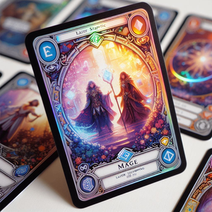 Proveedores <span class=keywords><strong>de</strong></span> tarjetas comerciales Impresión personalizada Lámina <span class=keywords><strong>fantasma</strong></span> personalizada Efecto holograma Colector Tarjeta comercial - Product Image 4