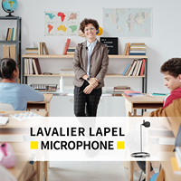 Système de microphone cravate sans fil UHF XTUGA A2 professionnel, micro cardioïde en métal pour utilisation en direct