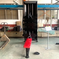Máquina de entrenamiento de fuerza de grado comercial N36 para ejercicios de espalda, equipo de gimnasio personalizable con doble tirador largo y remo bajo