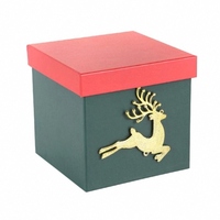 Boîte d'emballage cadeau polyvalente avec design personnalisé, boîte rigide multi-occasions pour les fêtes, les affaires et les cadeaux quotidiens