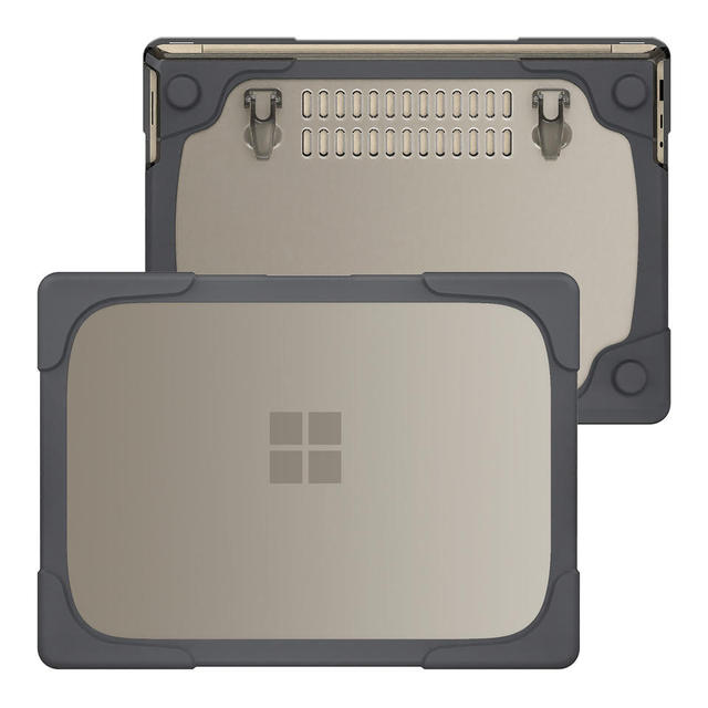 TPU+PC Full Back Cover Case With Stand for Surface Laptop 2 3 15inch