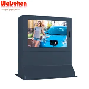 Outdoor Reclame Lcd Display Poster Kiosk Met 32 "43" 49 "55" 65 "Horizontale Scherm