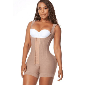 Mujeres Etapa 2 Levantador de glúteos Tallas grandes Faha Compresión Liposucción BBL Fajas Longitud de la pantorrilla Fajas con banda - Product Image 5