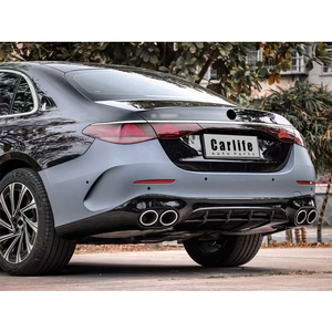 Actualización de montaje perfecto, piezas de automóvil, difusor trasero, garganta trasera para Mercedes <span class=keywords><strong>Benz</strong></span> Clase E W214 2024-2025 a modelo E53. - Product Image 5