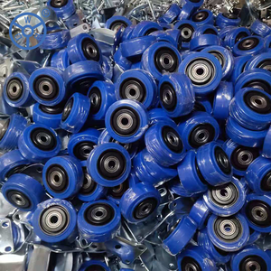 WBD Factory Direct <span class=keywords><strong>Supply</strong></span> 5-Zoll-TPR-Lenk rolle/Rollen rad mit Kunststoff mitte - Product Image 6