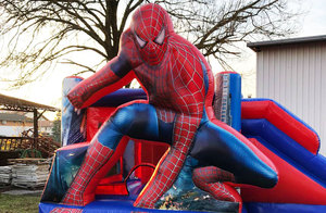 Château de <span class=keywords><strong>spiderman</strong></span> gonflable pour adultes château de rebond sautant maison de rebond combinée château de rebond gonflable pour adultes - Product Image 3