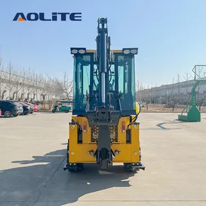 China Hot Sale Earthmoving Machinery Backhole 4X4 3.5 Ton Tractor End Loader Top Brand Backhoe Loader