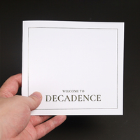 Brochure de parfum de personnalisation professionnelle faire un livret d'instructions pour les produits de soins de la peau
