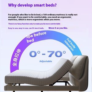 Matelas intelligent double, design moderne et simple, entièrement automatique, multifonctionnel, pour chambre à coucher, avec sac souple 001, matelas intelligent - Product Image 4