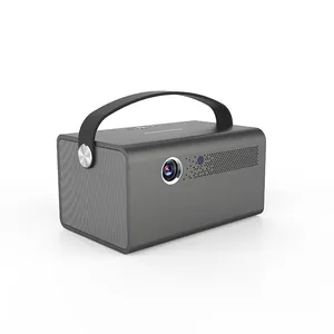 Smart Android built-in battery Auto focus DLP LED 3D HD daylight movie projector home theater camp video beam proyector