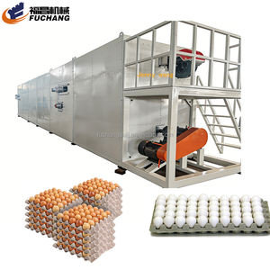 เครื่องทำถาดไข่กระดาษ 6000 ชิ้น/เครื่องผลิตถาดไข่ จากฝูชาง - Product Image 4