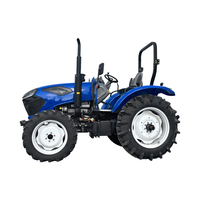 Tracteur 4x4 puissant de 100 CV avec cabine climatisée, système hydraulique robuste et levage haute performance pour les travaux agricoles à grande échelle