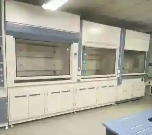 Hotte de laboratoire en acier extracteur de fumée de meuble armoire à fumée chimique