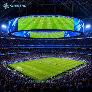 Pantalla LED Curva Profesional Personalizada para Deportes al Aire Libre, para Publicidad <span class=keywords><strong>en</strong></span> Estadios de Fútbol y Marcador <span class=keywords><strong>en</strong></span> Eventos <span class=keywords><strong>en</strong></span> <span class=keywords><strong>Vivo</strong></span> - Product Image 1