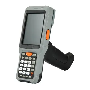 Rakinda 3.5 inch Android Handheld Mobile Data Collector Barcode Scanner PDA with 0.15 to 15 Meters Long Reading Distance