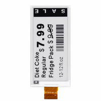Module EPD N&B 2,13 pouces 250*122, écran E-Paper avec interface SPI, panneau d'affichage électronique personnalisé pour signalétique de bureau, montage sur écran E-Ink