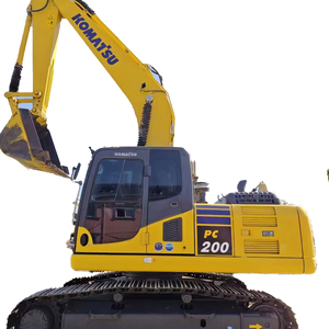 Komatsu รถขุด PC200 | เครื่องขุดไฮดรอลิกส่วนเกินแบบใช้แล้ว20Ton อุปกรณ์ก่อสร้างมือสองของแท้จากญี่ปุ่น - Product Image 1