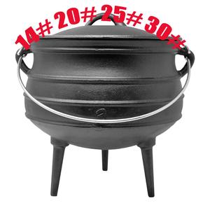 Maceta de hierro fundido de tamaño <span class=keywords><strong>grande</strong></span>, 14 #20 #25 - Product Image 6