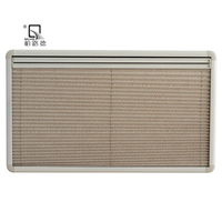 Fenêtre coulissante latérale en alliage d'aluminium pour camping-car Fenêtre en verre acrylique à double vitrage Caravane Caravane de voyage