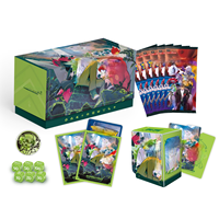 Lot de cartes Pokémon chinoises : Jeu de stratégie Pokémon Master, ensemble Dragapult Raging Bolt Goldengo, jeu de cartes à collectionner et présentoir