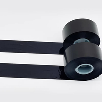 Ruban d'imprimante personnalisé de qualité supérieure, ruban de transfert thermique de 33 mm * 500 mm, largeur de 24 mm, ruban de transfert thermique compatible, ruban de cire