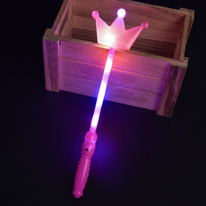 LED Flash <b>Light</b> up Fairy Wand Toy Teen Party Favors and Back to School/April Fool's Day Gifts Glow Crown Sticks - Product Image 4