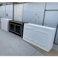 Table de buffet pliante rectangulaire en bois pour mariage, fête ou banquet - Vente chaude
