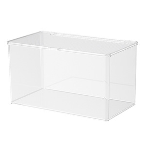 Transparent Tea Storage <b>Box</b> <b>With</b> <b>Lid</b> Stackable For Coffee Pods And Tea Bags Office Desktop Organizer - Product Image 5