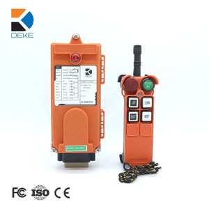 Telecrane 4 tốc độ gấp đôi nút F21-4D công nghiệp không dây điều khiển từ xa cho Cần cẩu - Product Image 1