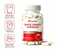 Produits de beauté les plus vendus Capsules de tomate blanche 60 capsules Compléments alimentaires Complément alimentaire quotidien pour adultes