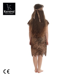 <span class=keywords><strong>Costume</strong></span> CosPlay per festa di carnevale di Halloween da ragazza tutta vendita tunica con stampa leopardata con cravatta e cintura per TV e film ispirati - Product Image 3