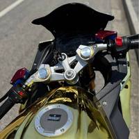 Sınır Ötesi Ticaret V6 Little Ninja Altın Kaplama 5000W Elektrikli Scooter 180km/s Yarış Yetişkin E-Scooter 48V 150KG Taşıma Kapasitesi
