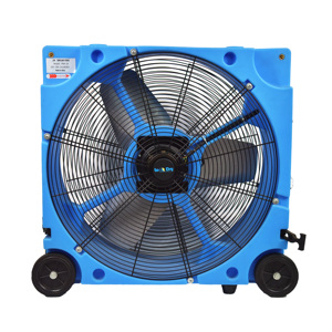 Ventilador industrial de tambor de refrigeración por aire de oscilación de 3 velocidades de 1/4HP, ventilador eléctrico de rueda giratoria de 220V con fuente de alimentación de CA de nuevo diseño - Product Image 1
