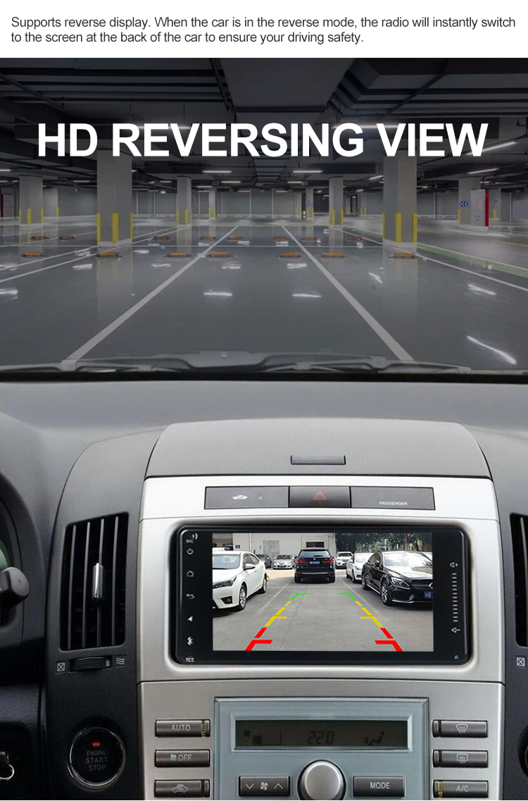 7 inch for Toyota Universal 2000-2020 Car DVD Player Android auto GPS Multimedia Radio