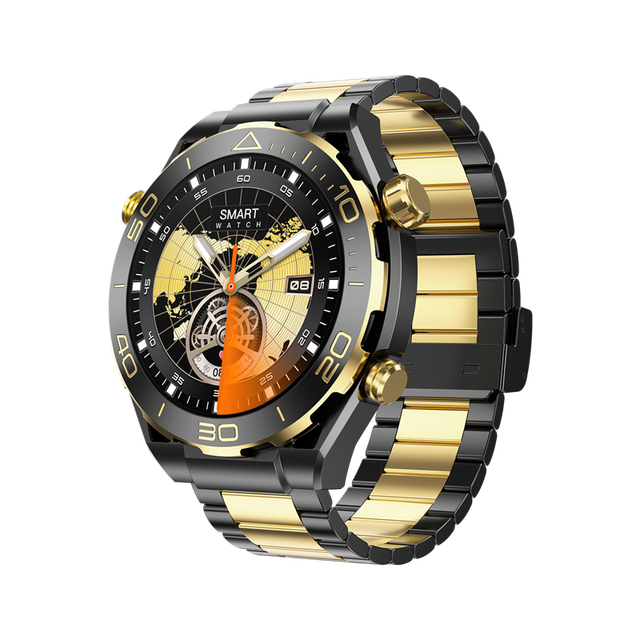 Z91 Pro Max Round AMOLED Smartwatch 1.52inch IP68 Waterproof Sports Health with Compass Sleep Tracker & Email for Men