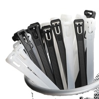 Fabricant d'attaches de câble en nylon réutilisables 7.4MM * 450 MM flexibles attaches de câble réutilisables 7.4MM * 450 MM