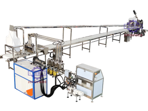 Direktverkauf ab Werk Maßgeschneiderte Automatische Zuckerwatte-Produktionslinie Marshmallow-Press- und Formmaschine - Product Image 4