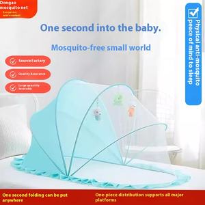 Prodotti che più venduti casa pieghevole bambino lettino zanzariera Anti-zanzara per i neonati BB bambino estate porta per dormire - Product Image 5