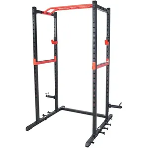 Power Zone SF-XF9925 Power Cage pieghevole portatile resistenza Rack regolabile caratteristiche treno Logo personalizzato acciaio metallo plastica - Product Image 5
