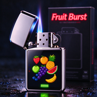 Briquet électronique automatique vintage jetable à clapet, personnalisé ODM, fabriqué en UE, rechargeable par USB Type-C, 1-6 ml