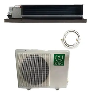 48000 BTU climatiseur refroidi par air système vrf vrv 12500W unité de ventilo-convecteur de type canalisé 220v 318v 440v entretien facile