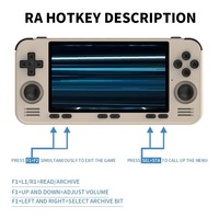 Dernière console de jeu portable Powkiddy RGB10Max 3 Pro, écran IPS de 5 pouces, compatible PS1, PSP