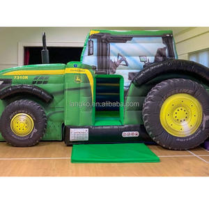 Castillos Inflables, Castillo Hinchable para Niños, Casa de Brinco Inflable, Tractor Inflable Gigante de Juguete - Product Image 2