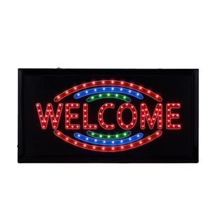 De centro comercial 48*25 cm LED logotipo destacar colgando carteles letrero - Product Image 4