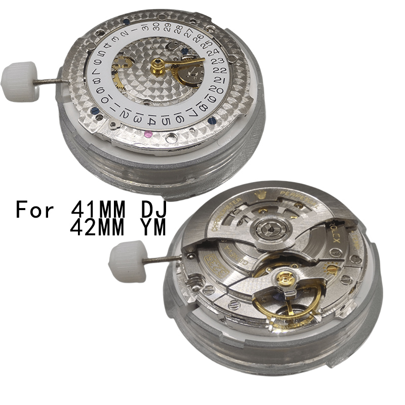 自動巻き時計 3235 ムーブメント ステンレス 3235機械式ムーブメント 彫刻入り 互換性 メンズ自動巻き腕時計 41mm
