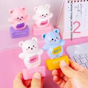 Venta al por mayor Chen Fu Oficina lindo oso nubes patrón <span class=keywords><strong>sello</strong></span> fotosensible <span class=keywords><strong>ropa</strong></span> Flash <span class=keywords><strong>sello</strong></span> nombre de los niños plástico goma ABS - Product Image 2