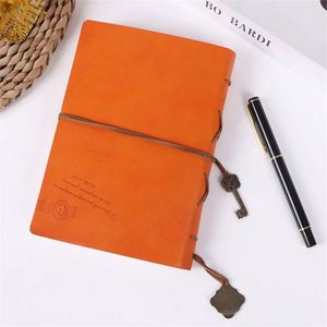 Cuaderno de Cuero Retro Creativo A6, Libreta de Notas Promocional con Estilo de Diario de Cuero Retro - Product Image 5