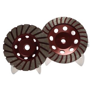 Теплые инструменты турбо алмазные чашки шлифовальные круги M14 100 мм 5 мм толщина средняя абразивная высокая скорость для бетонной поверхности - Product Image 5