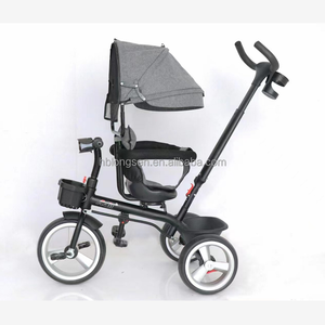 Şemsiye ile çocuk katlanabilir gölgelik üç tekerlekli bisiklet oyuncak araba çocuklar için yaşlı <span class=keywords><strong>2</strong></span> ila 4 yıl 5 ila 7 yaşında bisiklet tarzı araba - Product Image 2