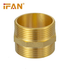 Ifan fabricant de raccords de tuyauterie en laiton, filetage femelle, Mamelon en laiton - Product Image 4